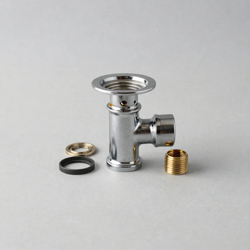 Chrome Basin Waste